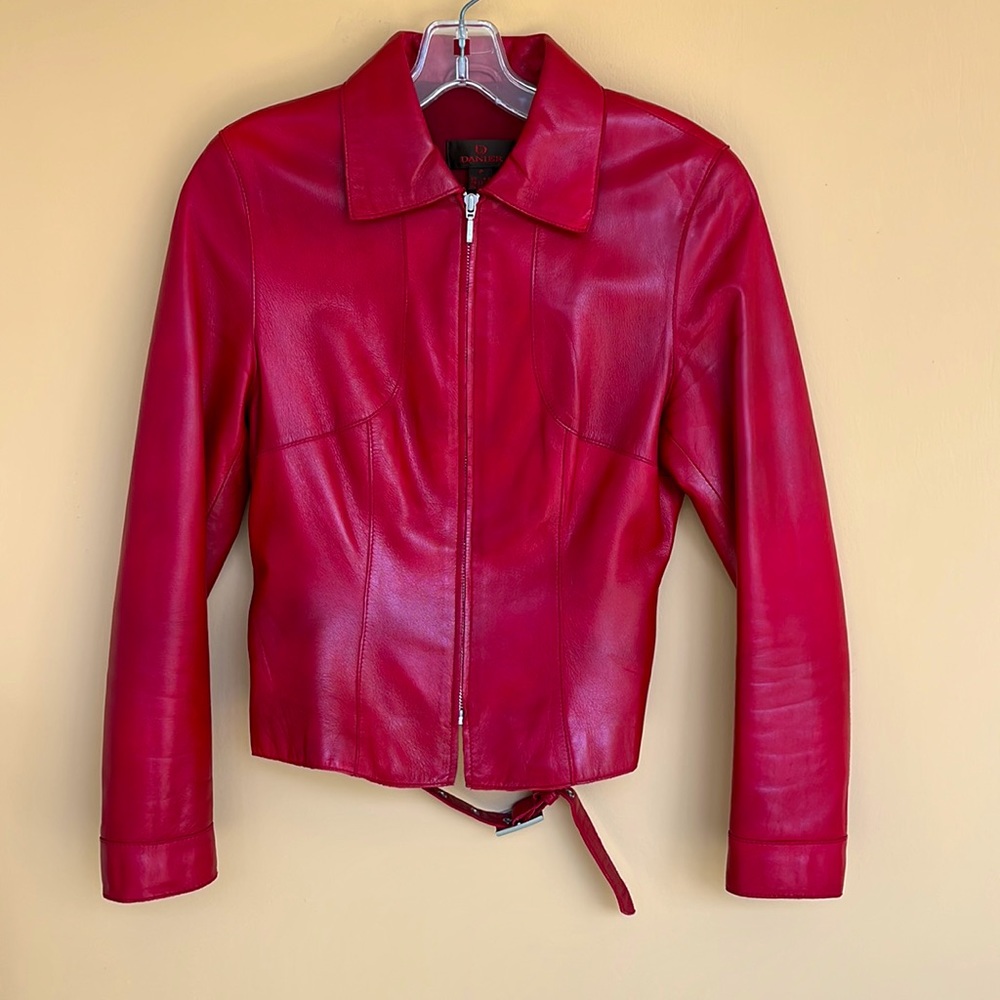 Danier Lambskin Leather Jacket - Picture 3 of 11